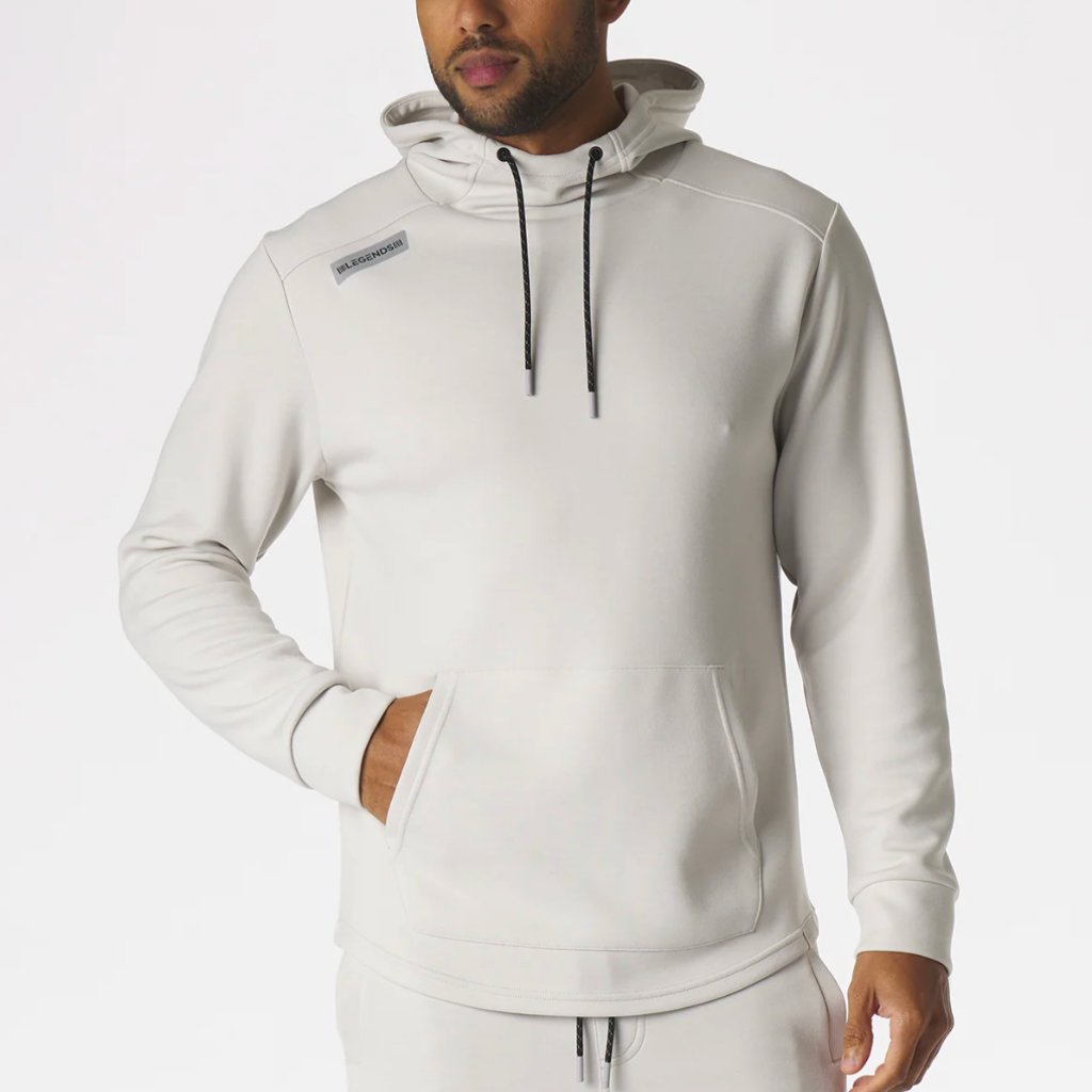 Legends Brand Hawthorne Tech Hoodie Xl Stone Heather
